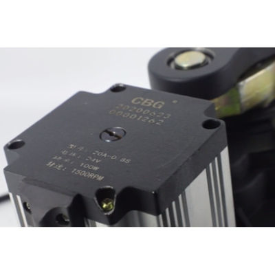kopen 24V 120W Boom Barrier Mechanisme met 2000RPM DC borstelloze motor en 17RPM uitgangssnelheid voor parkeerplaatsen online vervaardiging