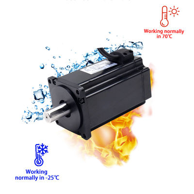 kopen De waterdichte Hoge Diameter van de de Torsiegelijkstroom Servomotor 24v 80mm van 5.6Nm online vervaardiging