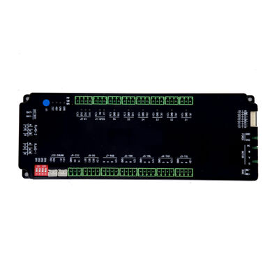 Ultra-smal 75 mm voetgangersdraaibord - geïntegreerde servo-aandrijving, 6-paar IR-invoer, spraak- en RGB-uitvoer
