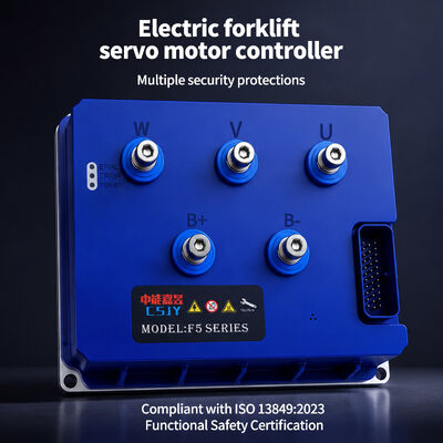 24V~96V RS485 CAN IP67 SGS Functioneel Veiligheid Gecertificeerde Elektrische Heftruck Controller, Energiebesparende En Hoge Efficiëntie Driver